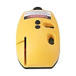 Laser Level, 90 Degree Infrared Line Level, 2 Lines Laser Levels, Vertical Horizontal Line Infrared Laser Level Right Angle Measuring Tool for Construction Picture Hanging Wall Writing (Yellow)