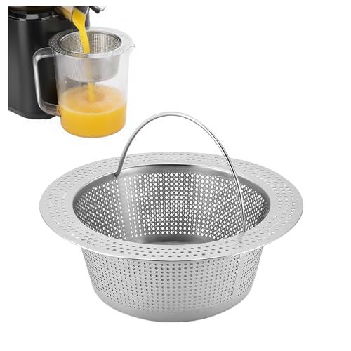 Pulp Strainer for Nama J2 Cold Press Juicer — Suitable for Nama J2 Juicer Secondary Fine Filter Accessories — 304 Stainless — Hand-Wash Easy Clean