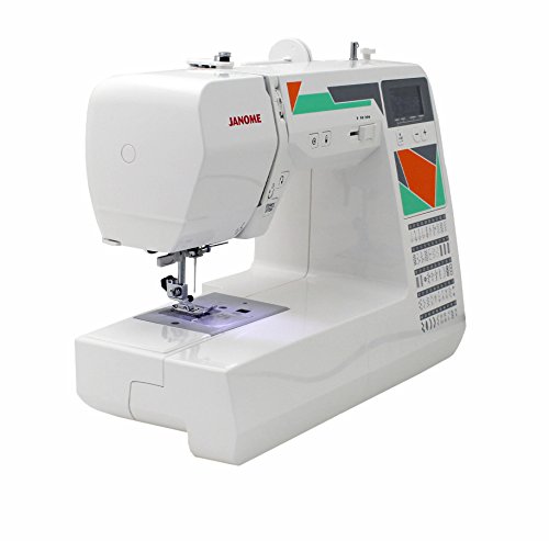 Janome Mod-50 Computerized Sewing Machine With 50 Built-In Stitches, 3 One-Step Buttonholes, Drop Feed And Accessories #TOP3