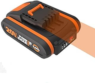 WORX Wa3551.1 Akumulator 20 V, Akumulator do Ponownego Ładowania do Wszystkich Urządzeń WORX