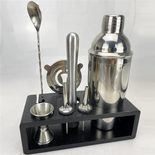 Coctelera de acero inoxidable 750ML 8 piezas miniatura 1