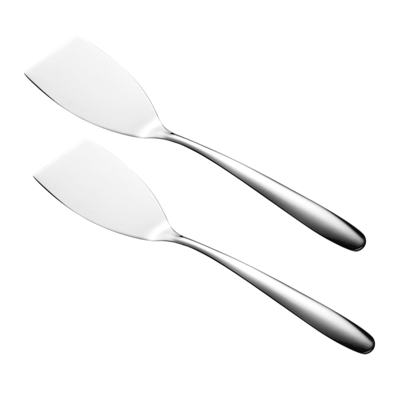 BESPORTBLE 6piezas Espátula De Acero Inoxidable Para Freír De Utensilios De Cocina Resistentes Altas Temperaturas Para Voltear y Cocinar Steak