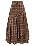 Scarlet Darkness Faldas largas para Mujer, Large