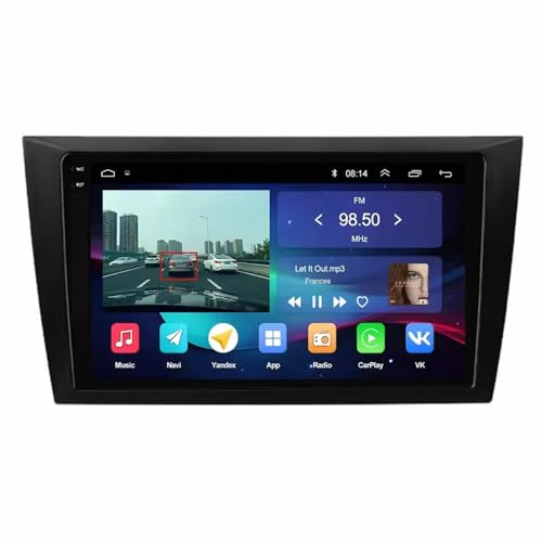 Radio Carplay 2 DIN para Toyota Auris 2012-2015 con pantalla táctil y Bluetooth