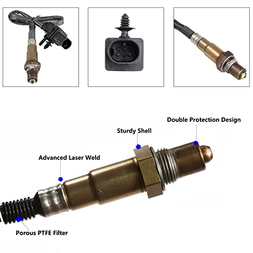 Ywim 234-5113 Front Oxygen Sensor Replacement For Ford 2009-2015 F-150, 2013 2014 2015 Explorer, 2009-2014 E-350 Super Duty Bank 1 Sensor Air Fuel Oxygen Sensor #TOP3