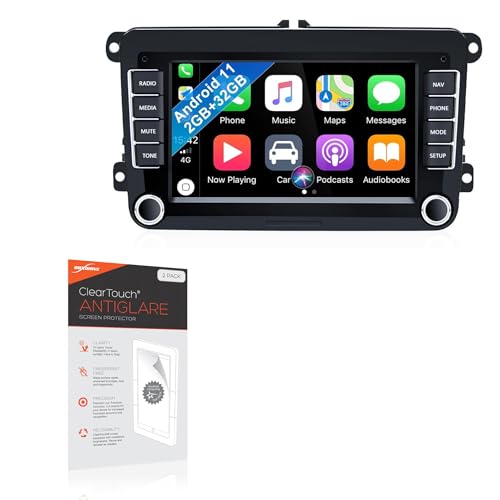 BoxWave Screen Protector Compatible with Camecho A2969 - ClearTouch Anti-Glare (2-Pack), Anti-Fingerprint Matte Film Skin