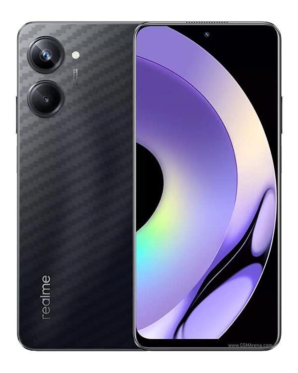Compatible with Realme 10 Pro 5G Back Skin Sticker/Vinyl wrap/Protective Film Mobile Skin Carbon Fiber 3D (Transparent) by Candeal Mizhan (Only Back)