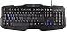 Produktbild Hama uRage Gaming Tastatur Exodus² (Keyboard mit Leuchteffekten, USB, Anti-Ghosting, QWERTZ) schwarz/blau