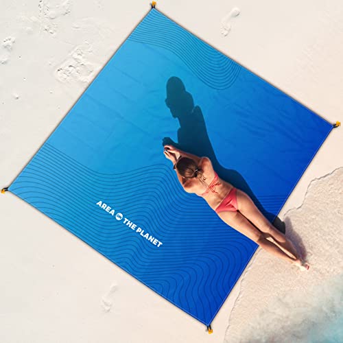 Kanyak Beach Blanket Extra Large Beach Mat Oversized Picnic Blankets Portable Sand Free Waterproof Outdoor Blanket For Travel, Camping, Hiking Lightweight Quick Drying #TOP3