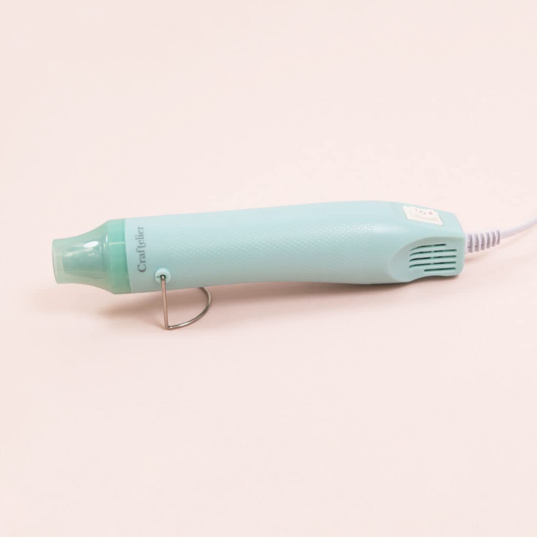 Craftelier - Pistola ad Aria Calda con Due Regolazioni di Intensità Per Scrapbooking, Embossing e Crafting | Spina Europea - Tensione: 220V - Potenza: 300W