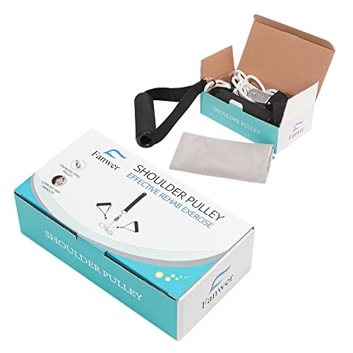 Shoulder Pulley for Physical Therapy, Over The Door Pulley System by Fanwer - Used condition - Image 8