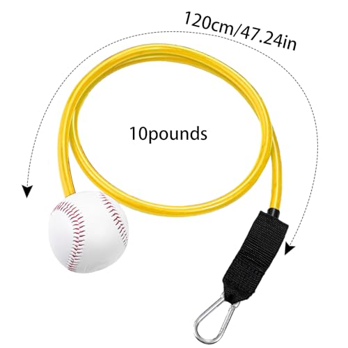 Bandes de résistance bras softball elastique swing trainer training - 5