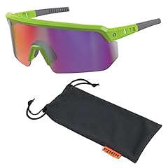 Lime Frame, Purple Mirror Lens