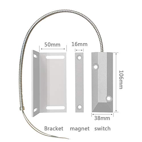 3x Magnetkontakt Magnetschalter Reed Tür Fensterkontakt Öffnungsmelder Bronze NC 3x Magnetkontakt Magnetschalter Reed Tür Fensterkontakt Öffnungsmelder Bronze NC