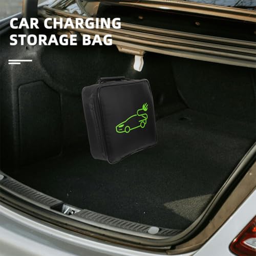 Bolsa cables coche de alta resistencia en material Oxford y algodón premium 3