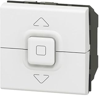 Legrand 077026 Interrupteur de Volets Roulants 500W Mosaic, 2 Modules, Blanc
