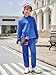 Boys Sweatsuit Kids Fashion Hoodies Sweatshirts and Jogger Set 2 Piece Fall Outfits 5-14 Years