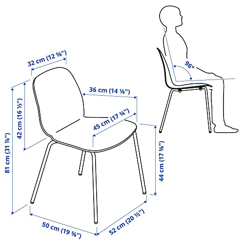 Chaise LIDÅS ProTuning assise noire et pieds Sefast pour cuisine contemporaine