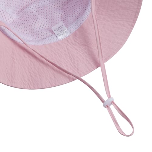 Image of MaxNova Baby Sun Hat Smile Face UPF 50+ Toddler Bucket Hat for Boys Girls 0-7 Years