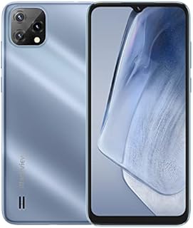 Blackview Mobile Phones, A55 Smart Phones Sim Free Unlocked, Android 11 Phones, 6.528 inch HD+ Screen, 4780mAh Battery,3GB + 16GB/128GB Extension Cheap Smartphone,8MP+5MP,Dual SIM 4G,Face ID - Blue