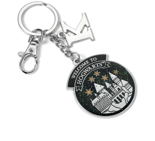 Image of Harry Potter Official Personalised Hogwarts Keyring K Initial
