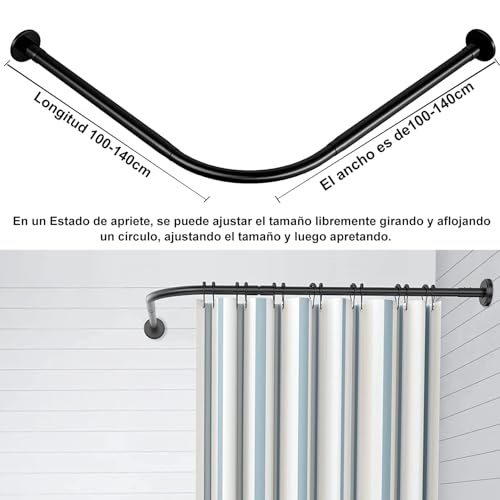 Opiniones de Cortinero para Baño en Escuadra Walmart de esta semana. 14 Imagen adicional