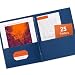 Avery Two-Pocket Folders  Dark Blue, Pack of 25 (47975)