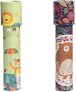 TOYANDONA 2Pcs Classic Kaleidoscope Magic Kaleidoscope Toys Funny Educational Toys Birthday Gift for Boys and Girls ( Random Style )