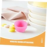 MUELODSIC 3 Sztuki Lody Do Piłki Forma Dekoracji Ciasta Formy Cukierkowe Silikonowe Formy Do Świec Gadżet Pieczenia Foremka Na Czekoladę Pink