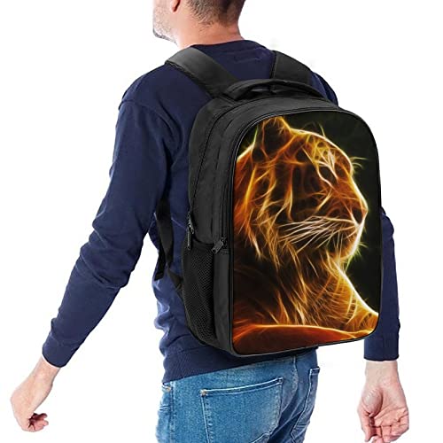 Sac à dos pour enfants imprimé tigre grand format multifonction