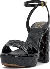 Black Quilted Leather