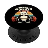 Panda Power Fitness Humor Motivation Apparel