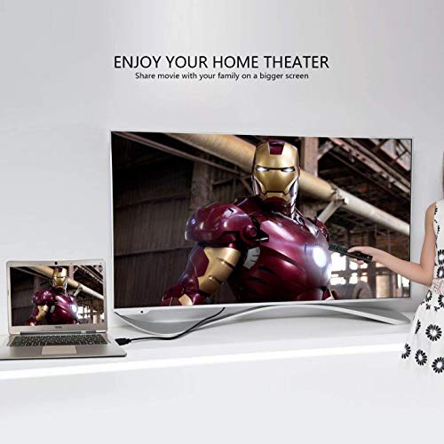 Newbep Hdmi To Vga Cable, 10Ft/3M Hdmi Male To Vga Male Adapter Gold-Plated 1080P Active Video Converter Cord Support Notebook Pc Dvd Player Laptop Tv Projector Monitor Etc #TOP1