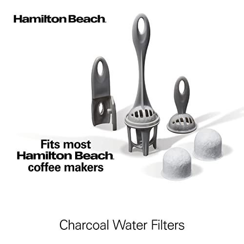 Hamilton Beach Coffeemaker Water Filter Replacement Pods And Handle, Charcoal, 2-Pack #TOP7
