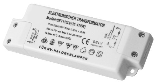 Preisvergleich Produktbild Goobay Halogen-Transformator, Leistung : 35-110 Watt