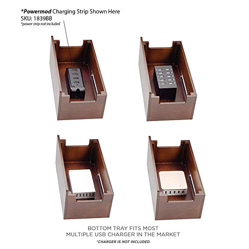 image for MobileVision Wood Charging Station & Compatible Adapter for Apple Watc
