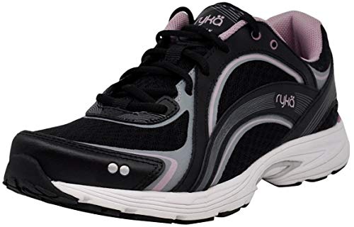 Ryka Women's Sky Walk Trail Sneaker Black/Mauve 9 W
