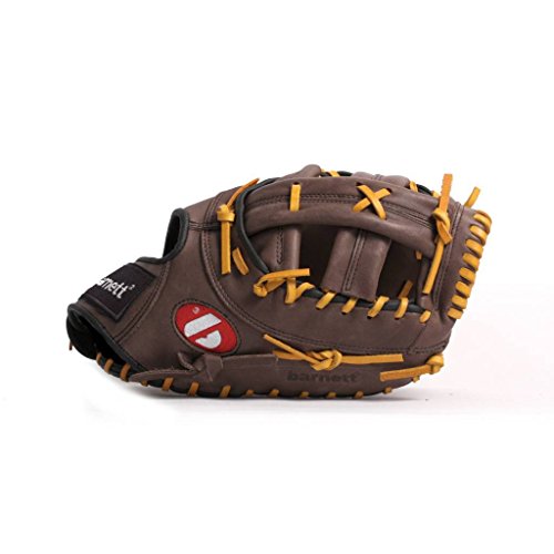 Gant de baseball cuir premiere base droitier marron GL-301