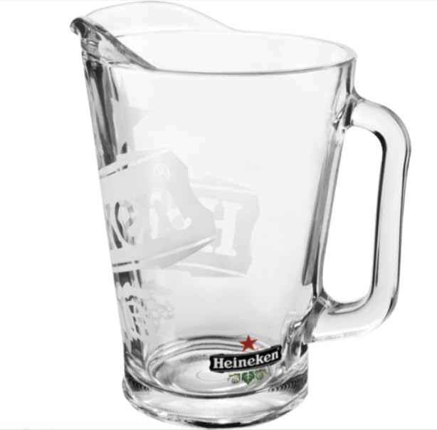 Heineken Jarra de cristal con asa (1,5 L)