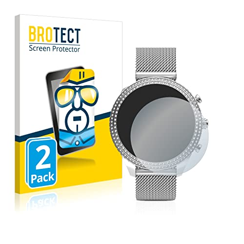 brotect 2-Pack Screen Protector Compatible with Fossil Stella (6. Gen) - HD-Clear Protection Film