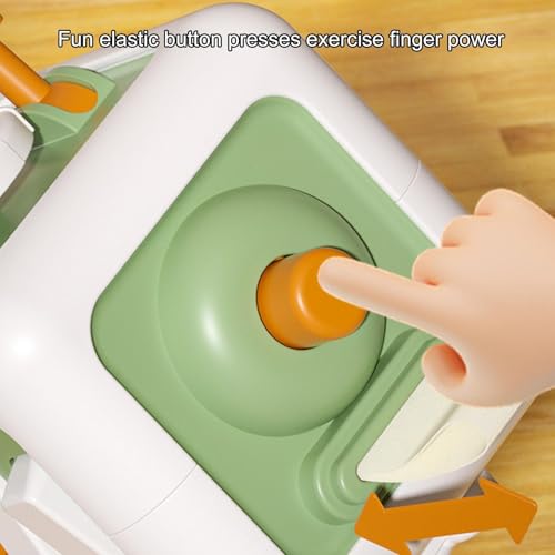 Juguete sensorial Busy Cube de madera para niños pequeños de 2 años 5