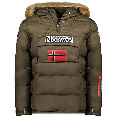 Geographical Norway Bilboquet Men - Parka Ciente Hombre Otoño Invierno - Abrigo...