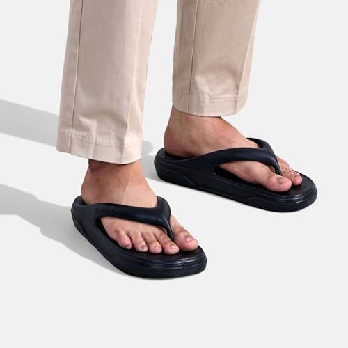 Image of Neeman's Cushers Flip Flops for Men | Powered by CushyVerse Technology for Ultimate Cushioning, Bounce & All-Day Comfort
