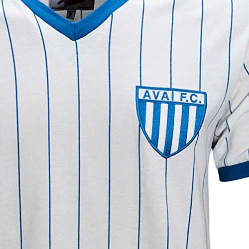 Camisa Avaí 1983 Liga Retrô Branca (GG)