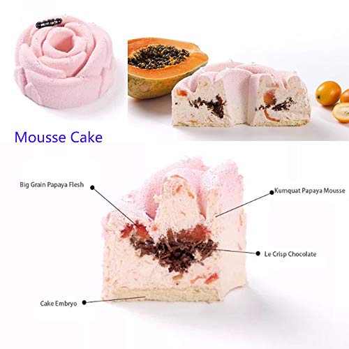 Stampo in silicone multifunzione a 6 cavità Rose