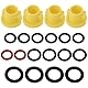 EMSea 20-teiliges O-Ring-Set, kompatibel mit Kärcher Lanze Schlauchtülle K2 K4 K5 K6 K7 Ersatz-O-Ring-Dichtung 2.640-729.0 Gummidichtung Hochdruckreiniger-Zubehör