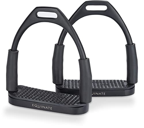 Equinate Estribos de Seguridad 12 cm Negro