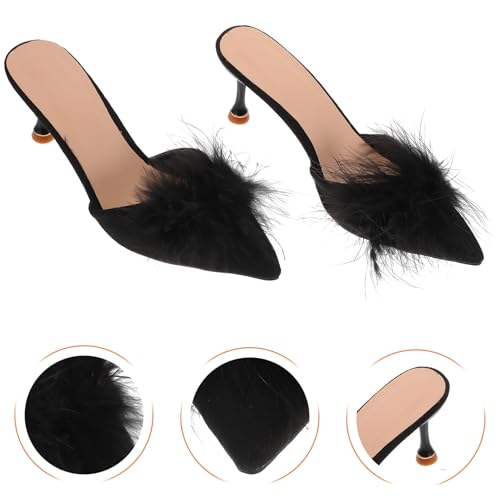 Babies femme haut de gamme style cristal avec plateforme élégante et talons scintillants - 4