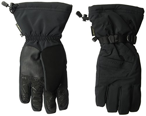 Spyder Men's Overweb Gore-Tex Ski Glove, Black/Black, X-Large