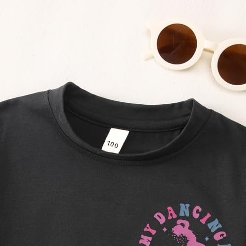 Image of GLIGLITTR in My Dancing Era Shirt for Girls Kids Toddler Dancer Graphic T-Shirt Funny Dance Lover Short Sleeve Summer Tees